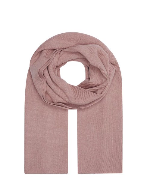 CALVIN KLEIN CK JEANS MONOGRAM EMBRO Eșarfă din poliester reciclat trandafir prăfuit - Eșarfe