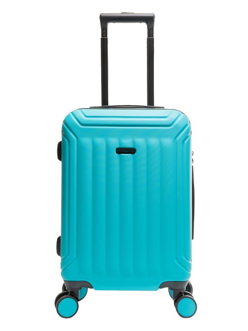 ROCCOBAROCCO TRAVEL Cărucior pentru bagaje de mână surf blue - Bagaje de mână