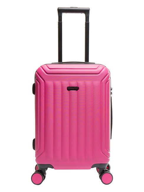 ROCCOBAROCCO TRAVEL Cărucior pentru bagaje de mână fucsie - Bagaje de mână