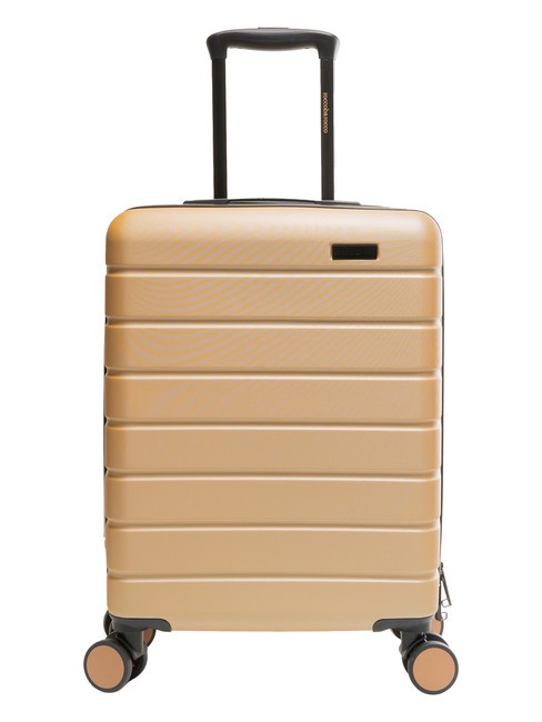 ROCCOBAROCCO BOX Cărucior pentru bagaje de mână aur - Bagaje de mână