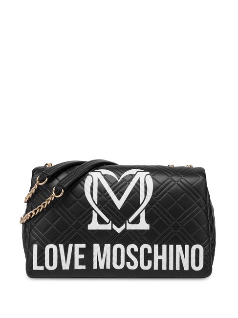LOVE MOSCHINO LOGO QUILT Geanta de umar nou / offw - Genți femei