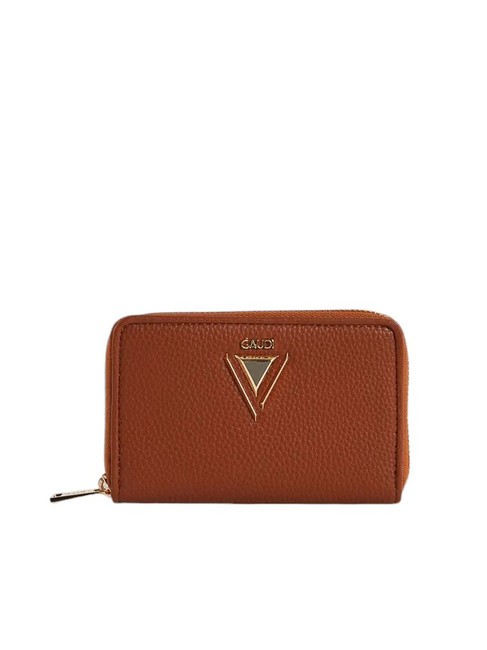 GAUDÌ BEA Portofel mic cu fermoar bronza - Portofele femei