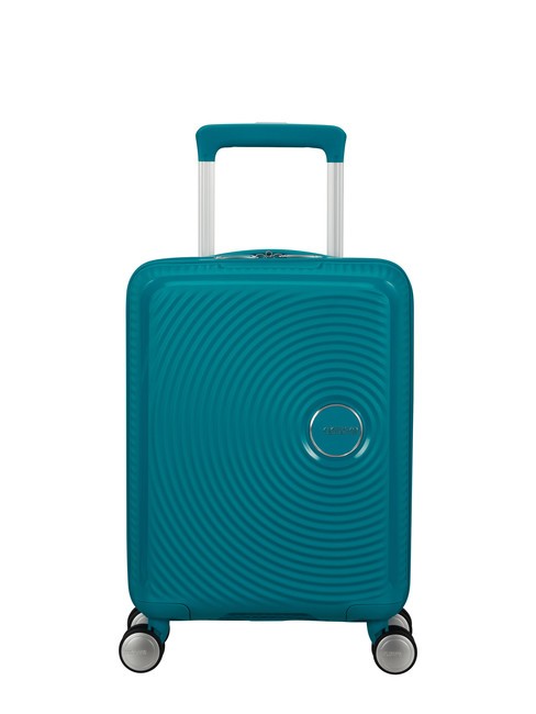 AMERICAN TOURISTER SOUNDBOX MINI Bagaj de mână foarte mic teal adânc - Bagaje de mână