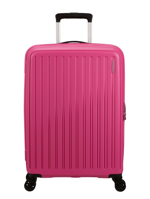 AMERICAN TOURISTER REJOY Cărucior de mărime medie roz hawaian - Trolere rigide