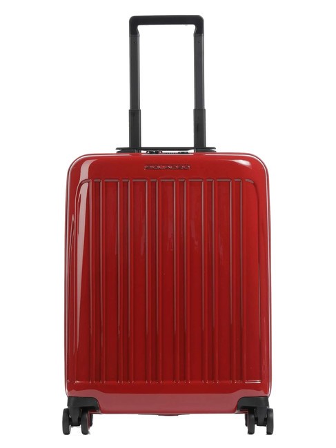 PIQUADRO SEEKER Cărucior pentru bagaje de mână RED - Bagaje de mână
