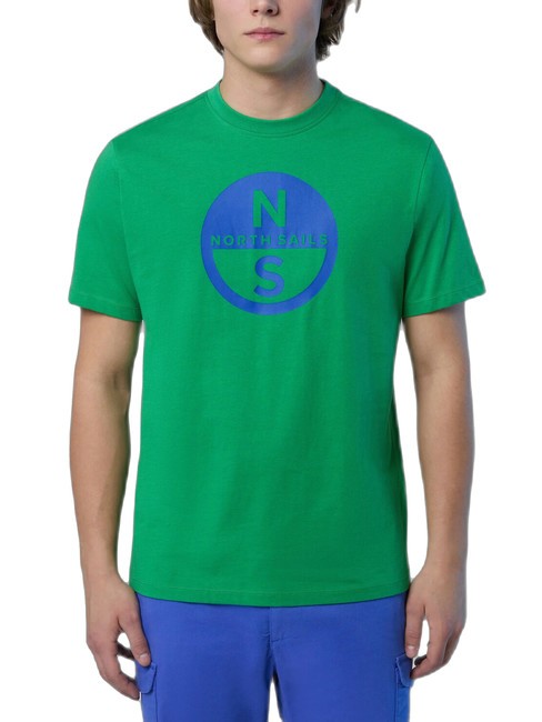 NORTH SAILS BASIC Tricou din bumbac cu imprimeu cu logo albina verde - tricou