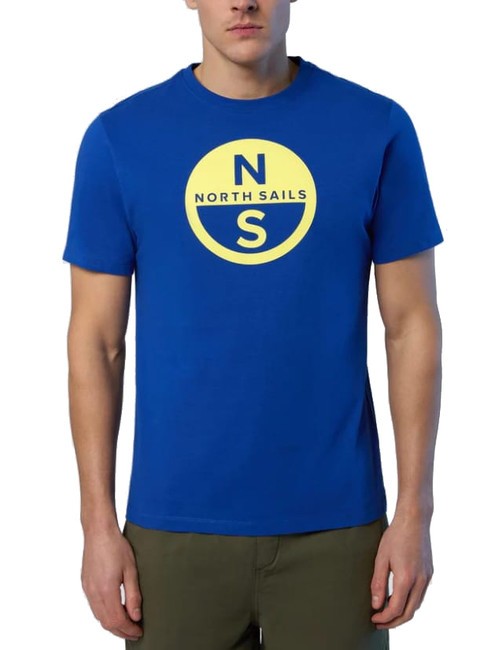 NORTH SAILS BASIC Tricou din bumbac cu imprimeu cu logo surf blue - tricou