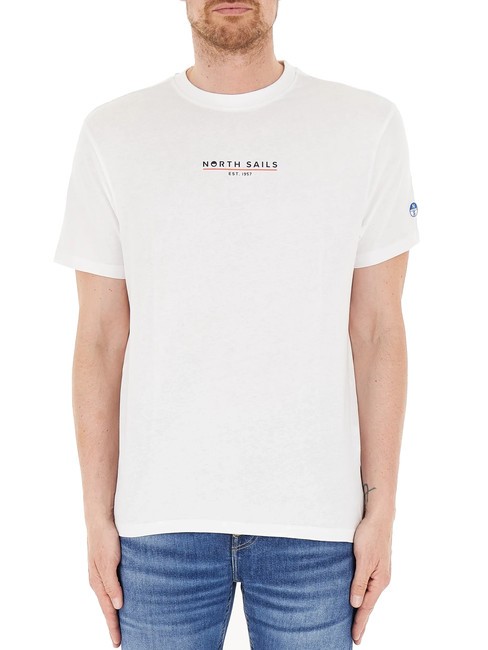 NORTH SAILS COMFORT FIT Tricou din bumbac alb - tricou