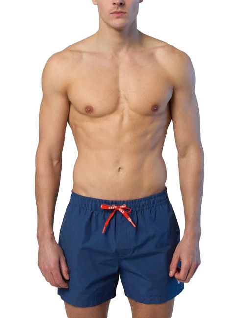 NORTH SAILS VOLLEY Costum de baie boxer cu logo denim închis la culoare - Costume de baie