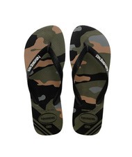 HAVAIANAS Haltere TOP CAMU măsline verde/negru - Pantofi unisex - 1