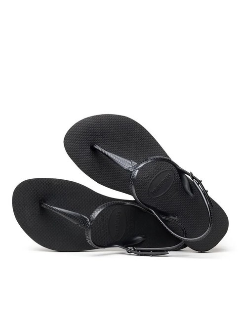 HAVAIANAS TWIST Papuci flip-flop BLACK - Pantofi femei