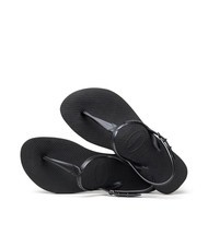 HAVAIANAS TWIST Papuci flip-flop BLACK - Pantofi femei - 1