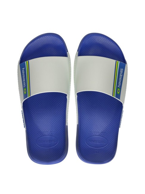 HAVAIANAS SLIDE BRASIL Papuci de cauciuc marineblu - Pantofi bărbați