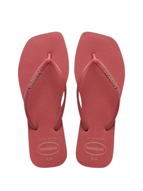HAVAIANAS SQUARE LOGO Papuci flip-flop pau brazil - Pantofi femei