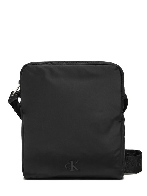CALVIN KLEIN CK JEANS OVER WEBBING Geanta de umar pvh negru - Genți de umăr bărbați