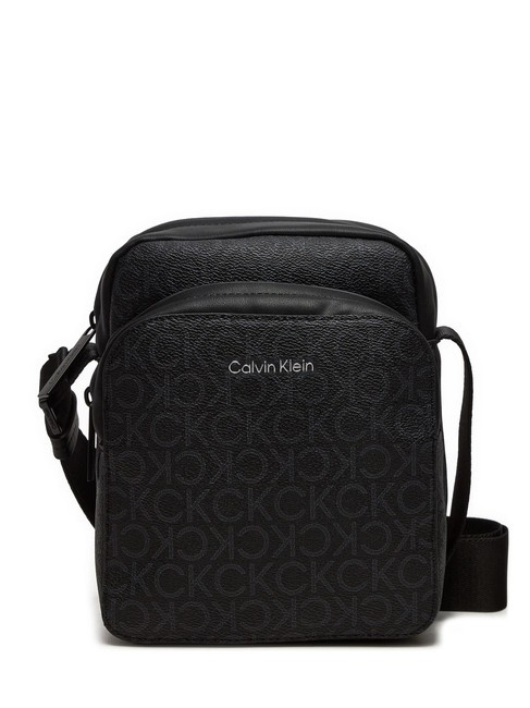 CALVIN KLEIN MUST  Geanta pentru barbati negru/rosu - Genți de umăr bărbați