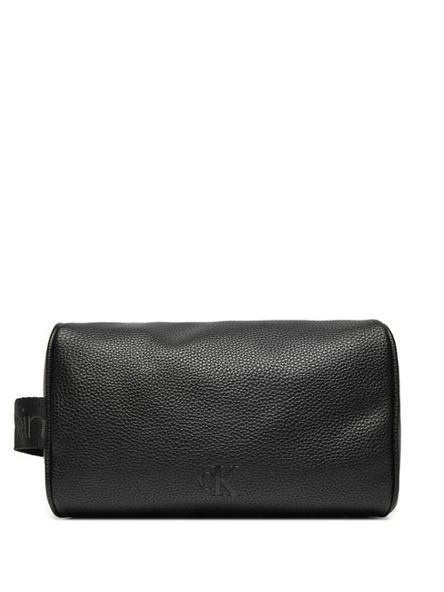 CALVIN KLEIN CK JEANS LOGO EMBOSS Caz de frumusețe pvh negru - Truse de toaletă