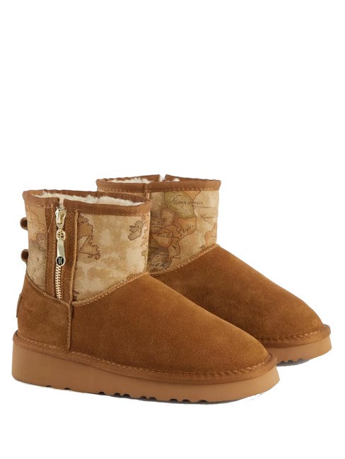 ALVIERO MARTINI PRIMA CLASSE GEO SHOES Botine captusite NATURAL - Pantofi femei