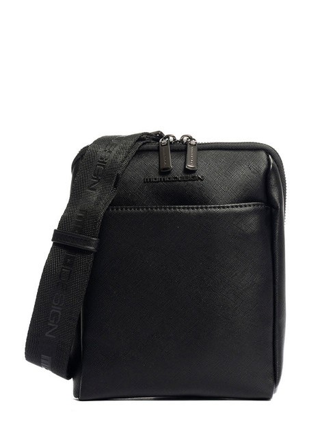 MOMO DESIGN WORK SAFFIANO Pungă negru - Genți de umăr bărbați