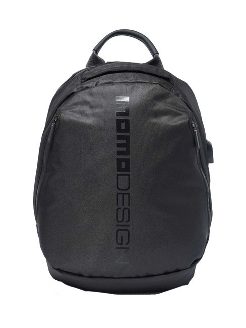 MOMO DESIGN ENTERPRICE Rucsac pentru PC de 13 inchi negru/negru - Rucsacuri pentru școală și timp liber
