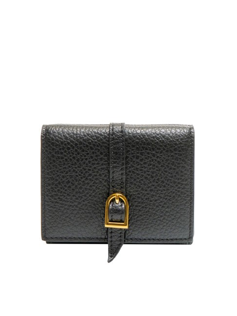 COCCINELLE CHERRY Portofel mic din piele, 4cc negru - Portofele femei