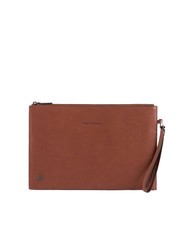 PIQUADRO CAMPIONARIO - BLACK SQUARE Ambreiaj din piele - Husă pentru tabletă și organizator