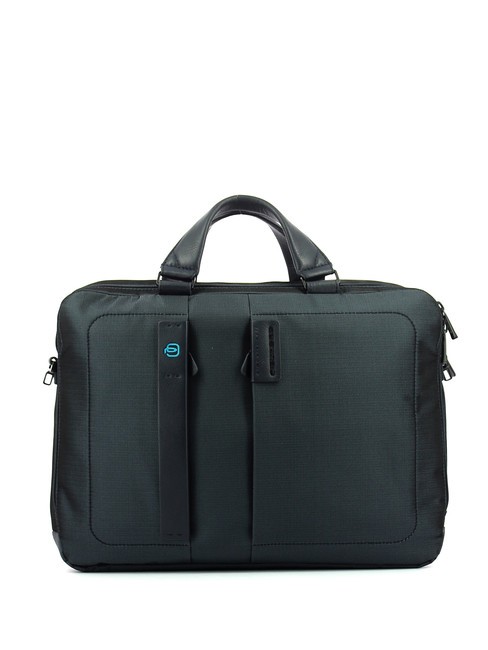 PIQUADRO Folderul P16, port pentru computer 15.6 "- iPad 10.5" CHEVRON ALBASTRU - Serviete birou