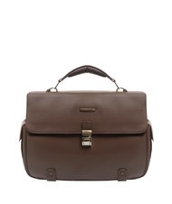 PIQUADRO CAMPIONARIO - MODUS OUT Servieta din piele, suport laptop de 15,6". - Serviete birou