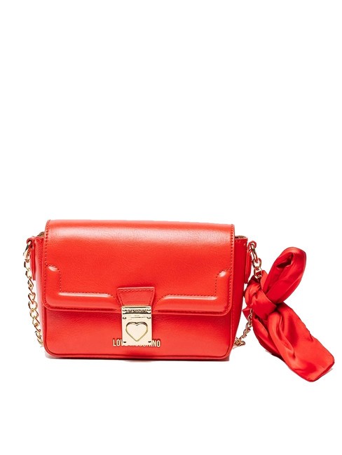 LOVE MOSCHINO FIOCCO Mini geanta de umar  RED - Genți femei