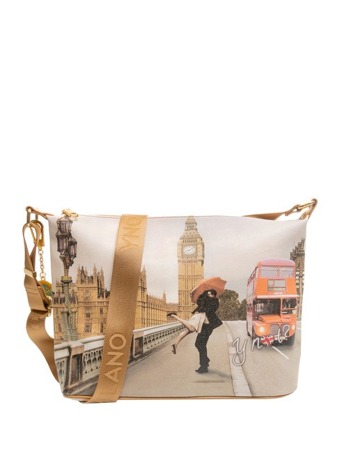 YNOT YESBAG Geantă de umăr Hobo dragoste de Londra - Genți femei