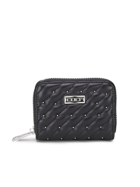 CULT CHARLOTTE Mini portofel cu crampoane negru - Portofele femei
