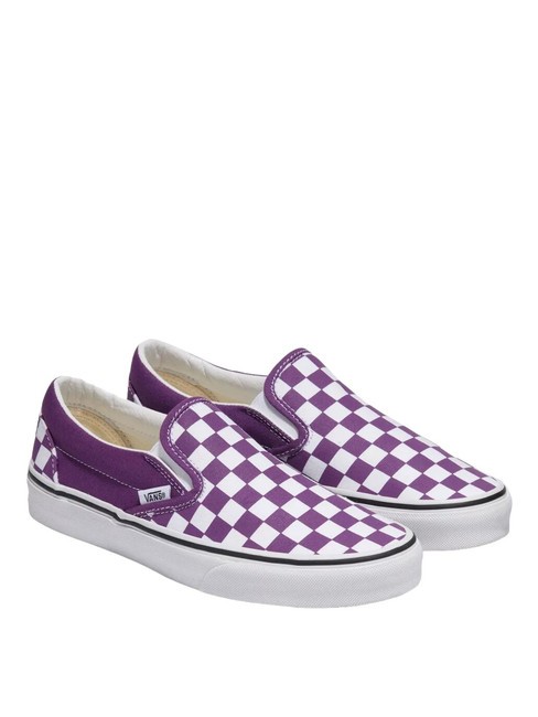 VANS CLASSIC SLIP-ON  Pantofi de pânză teoria culorii table de șah violet magie - Pantofi unisex