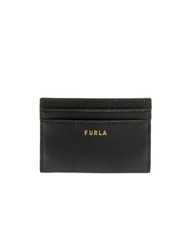 FURLA GARDENIA Suport card din piele cu imprimeu Andromeda - Portofele femei