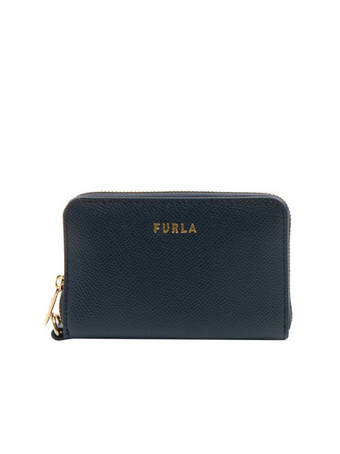 FURLA GARDENIA Portofel din piele mic cu fermoar spaţiu - Portofele femei
