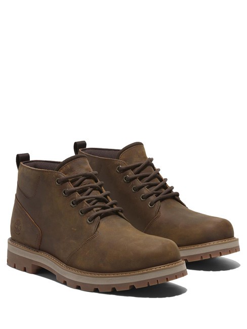 TIMBERLAND BRITTON ROAD  Pantofi din piele impermeabili rugină cu bob plin - Pantofi bărbați