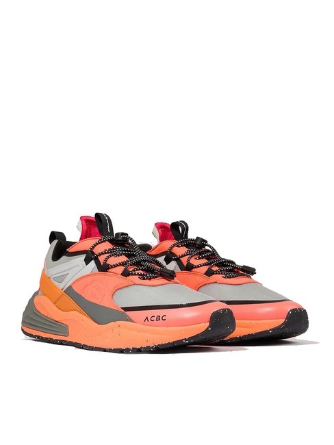 PIQUADRO CORNER 2.0 SPECIALE 2 Adidași din țesătură reciclată portocaliu2 - Pantofi bărbați