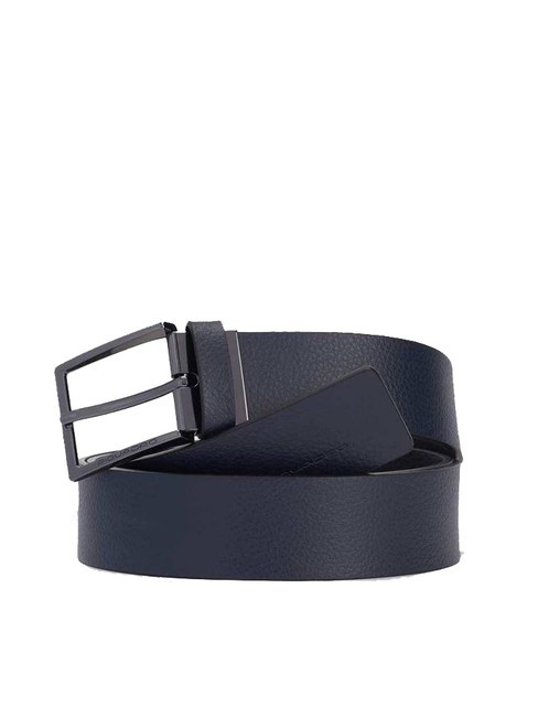 PIQUADRO MODUS RESTYLING Cureaua din piele reversibila negru / albastru - Curele