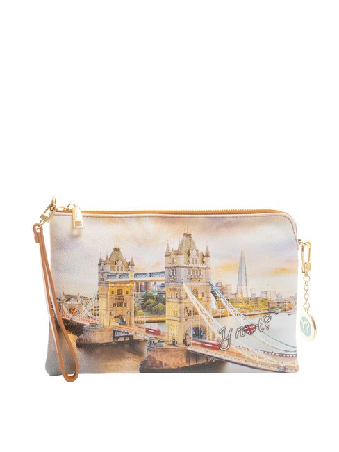 YNOT YESBAG clutch cu manșetă și curea de umăr London Shard - Genți femei