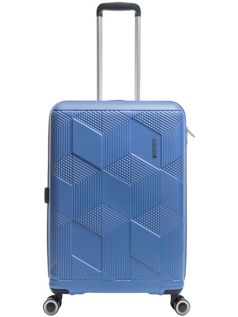 AMERICAN TOURISTER SUNCHASER  Cărucior mediu albastru linistit - Trolere rigide