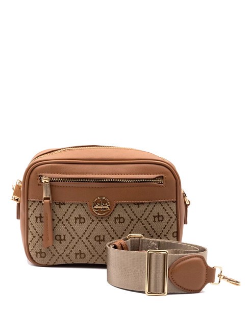 ROCCOBAROCCO FRIDA Geantă de cameră jacquard natural - Genți femei
