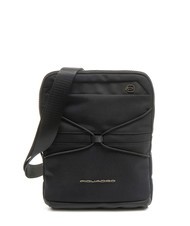 PIQUADRO OTELLO Geantă mare pentru iPad negru - Genți de umăr bărbați - 1