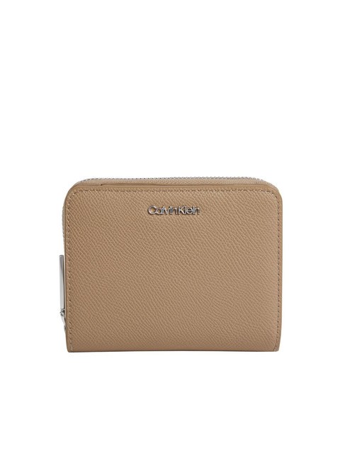 CALVIN KLEIN CK MUST Portofel mediu cu fermoar amforă - Portofele femei
