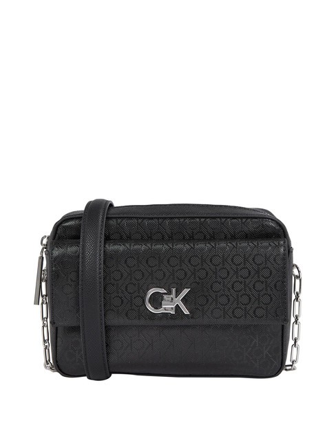 CALVIN KLEIN CK Geanta camera cu buzunar blackmono - Genți femei