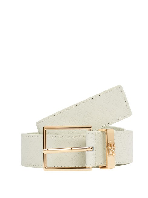 TOMMY HILFIGER TH SQUARE MONOGRAM Curea din piele trestie de zahăr - Curele