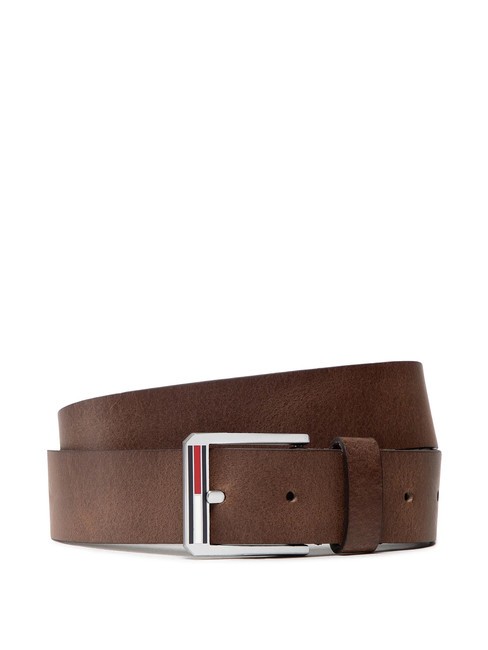 TOMMY HILFIGER LAYTON Curea din piele coniac - Curele