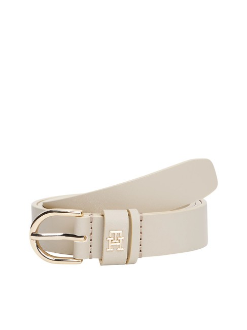 TOMMY HILFIGER ESSENTIAL EFFORTLESS Curea din piele fabricata in Italia trestie de zahăr - Curele