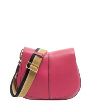 GIANNI CHIARINI HELENA ROUND Geanta de umar, din piele bougainvillea - Genți femei - 1