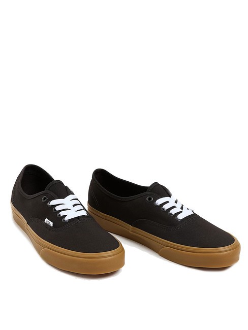 VANS AUTHENTIC Adidași din pânză negru/gumă - Pantofi unisex