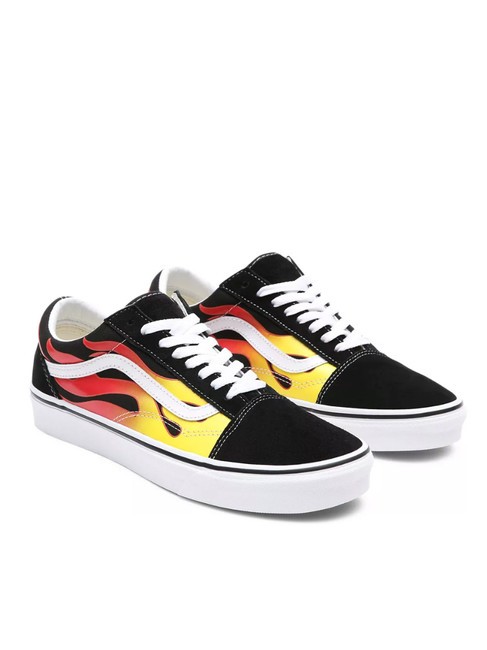VANS OLD SKOOL Adidași mici negru/negru/tr wht - Pantofi unisex