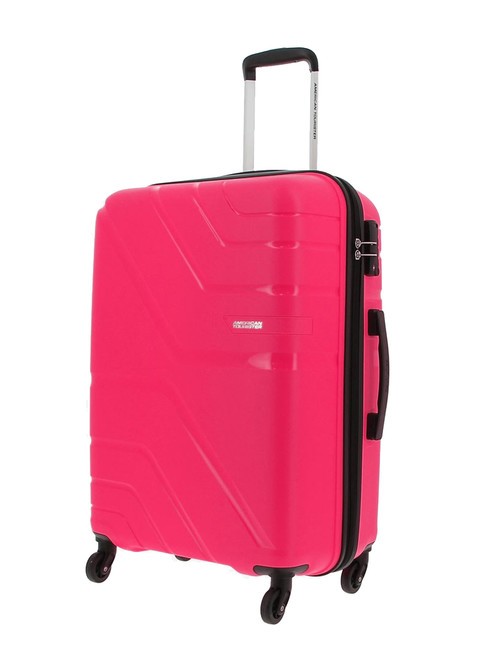 AMERICAN TOURISTER UPLAND Cărucior de mărime medie roz - Trolere rigide